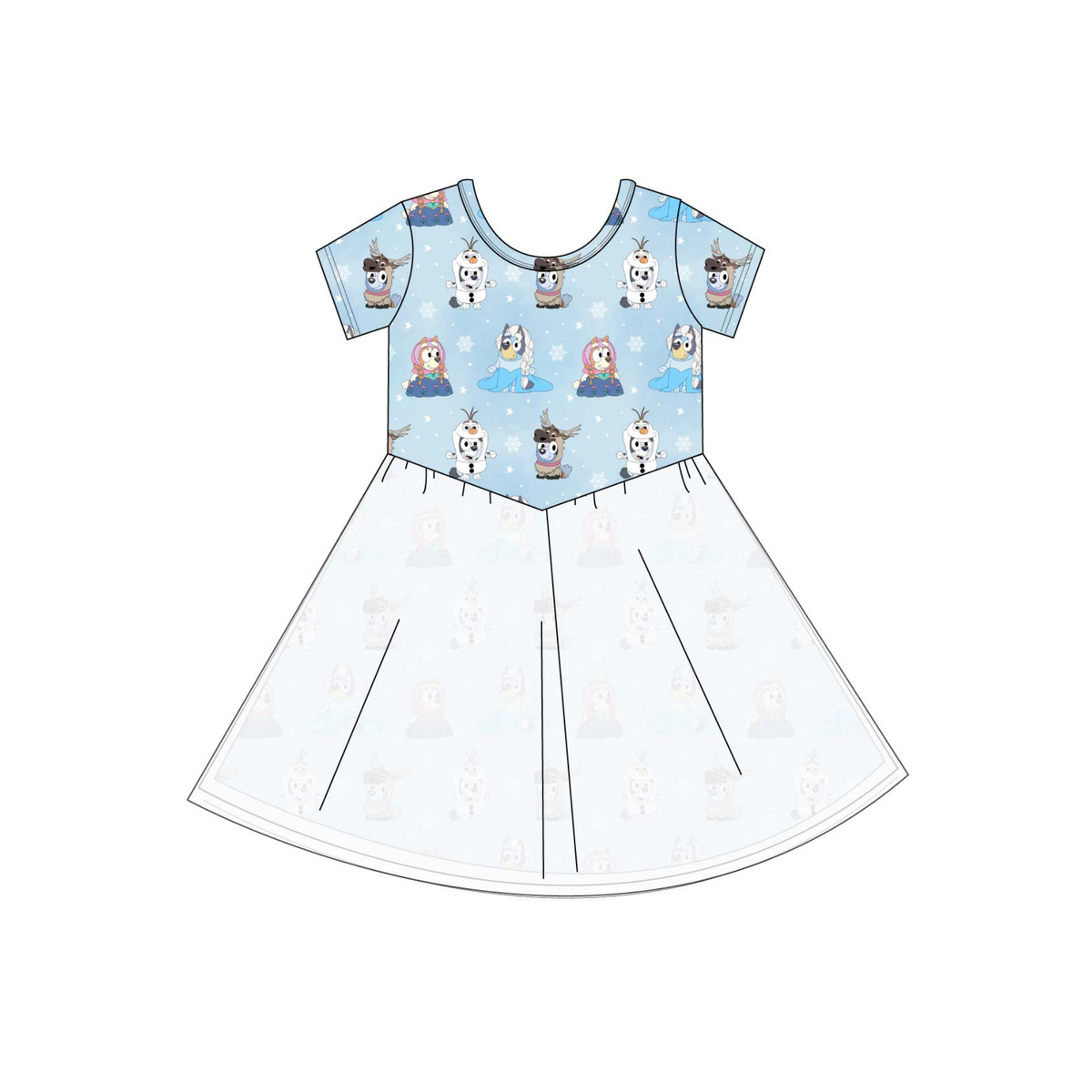 Frosty Friends: Tutu Dress