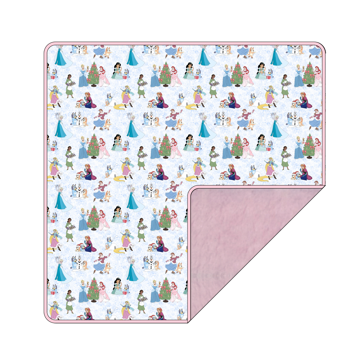 Holiday Girlies: Plush Blanket