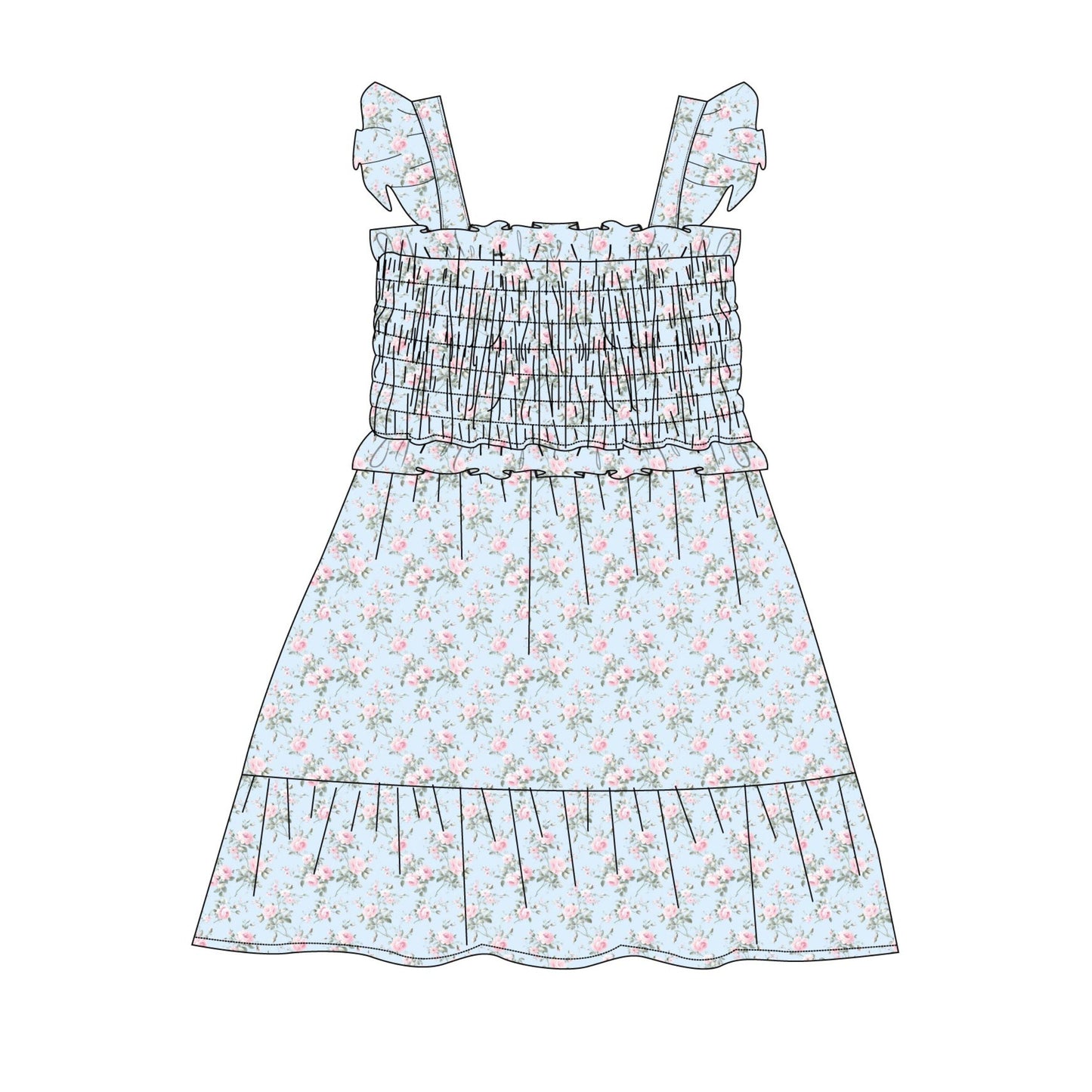 Eloise - Smocked Dress