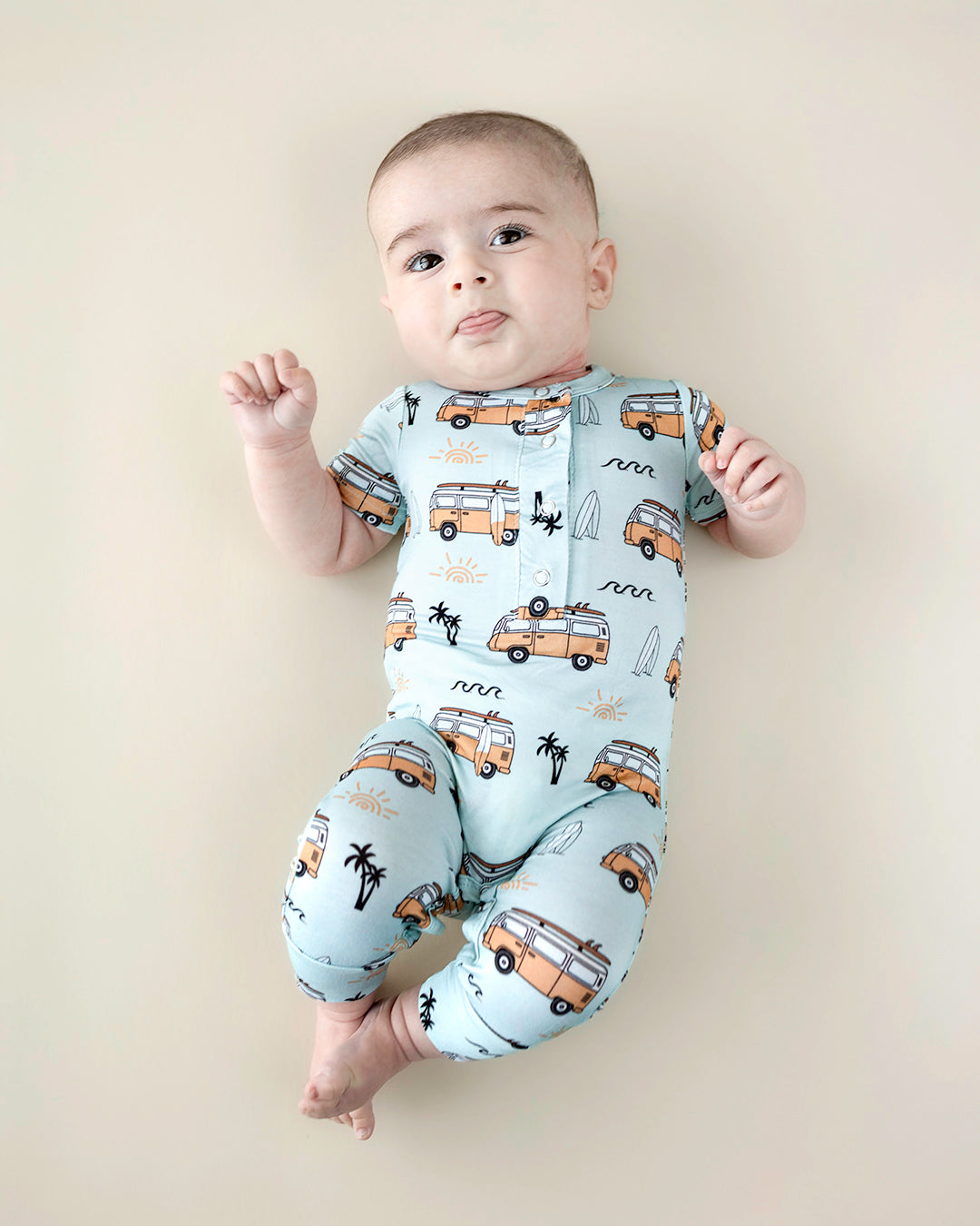 Bamboo Jumpsuit | Retro Beach