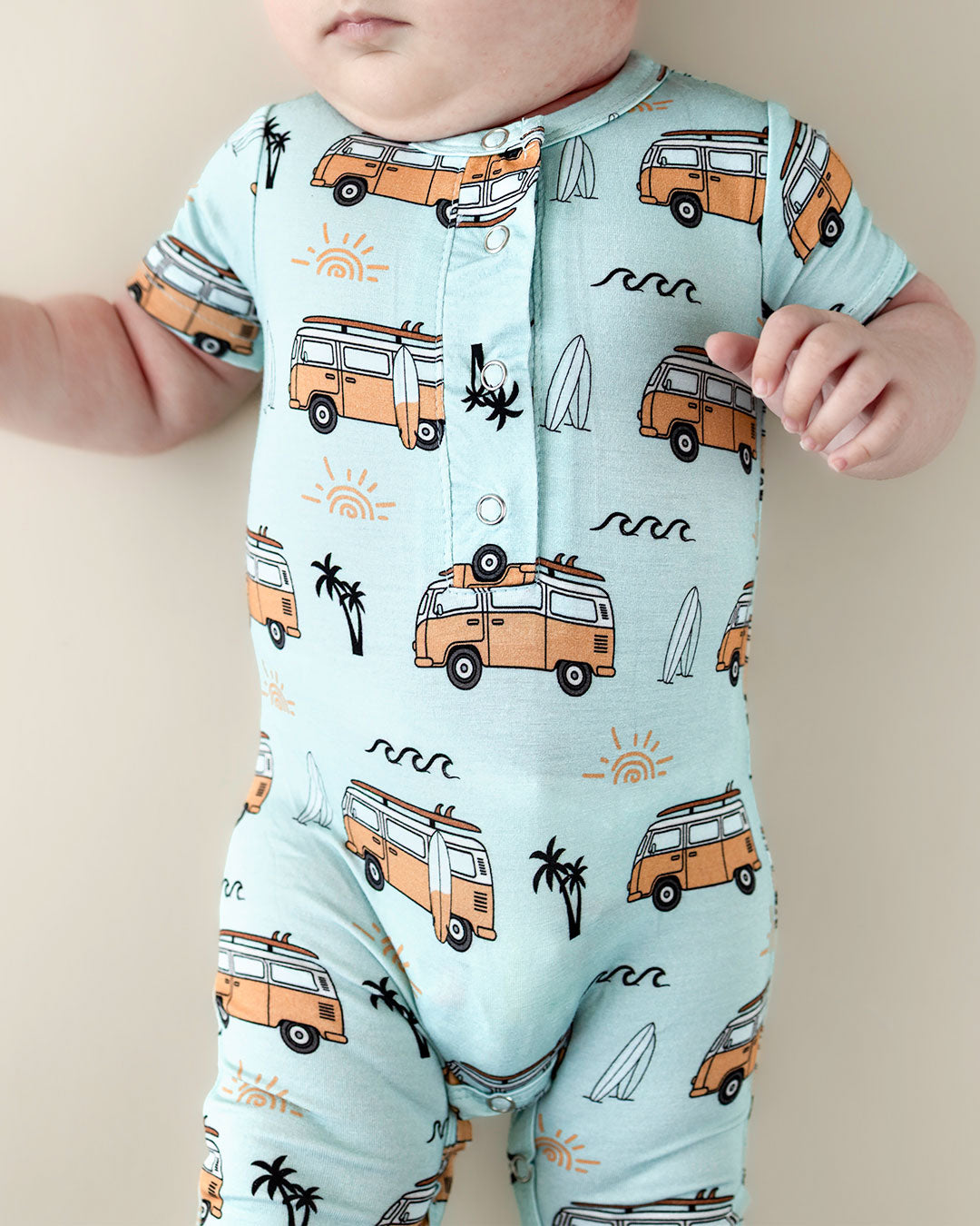 Bamboo Jumpsuit | Retro Beach