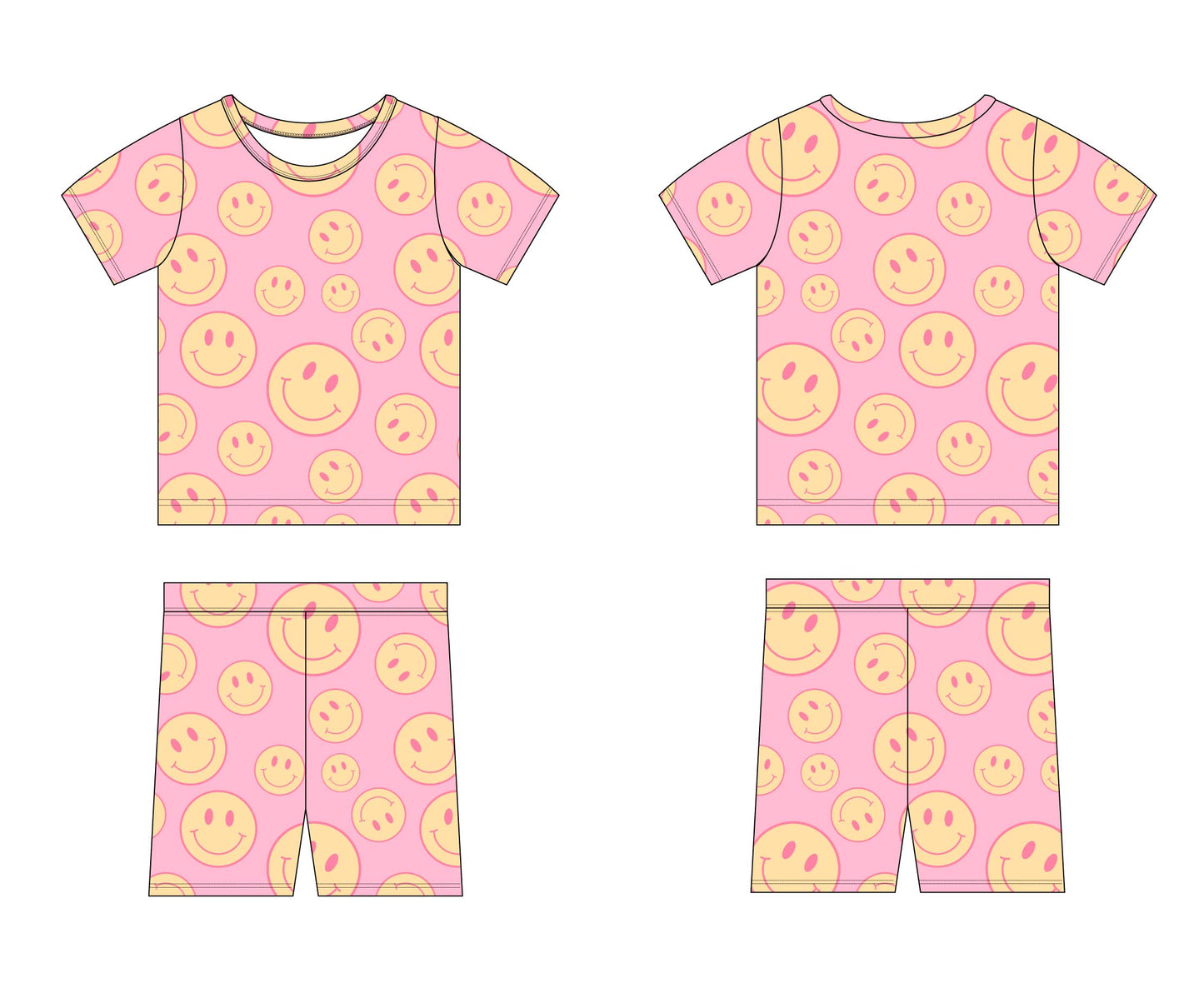 Pink Lemonade Short Set