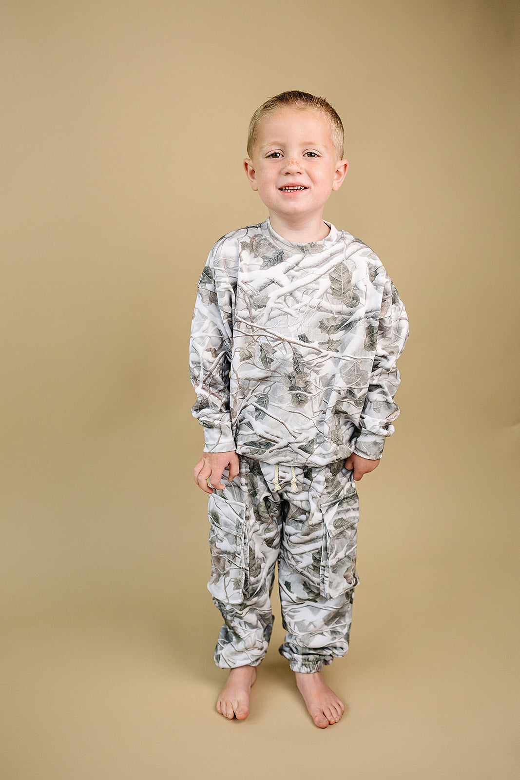 Cargo Jogger Set | Camo