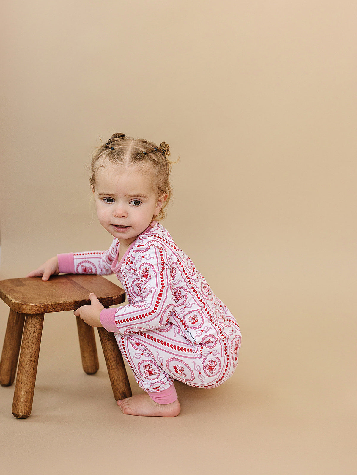 Bamboo Two Piece Set | Cherry Bear