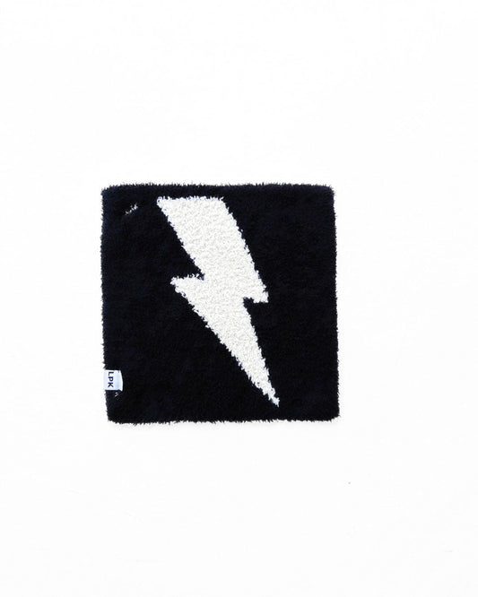 Lightning Bolt Plush Lovey | Black